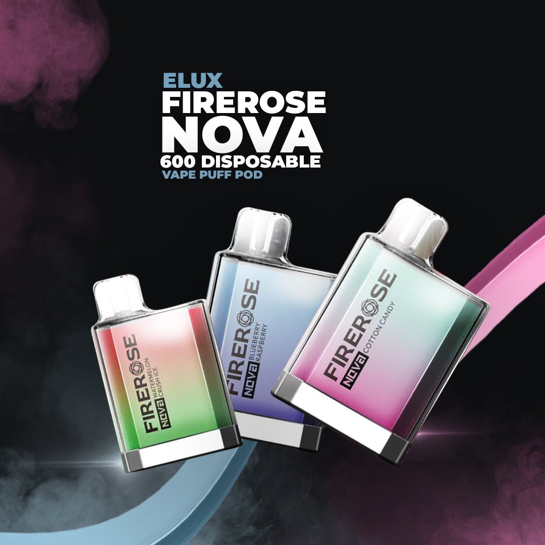Introducing the Elux Firerose Nova 600: The Ultimate Disposable Vape Puff Pod