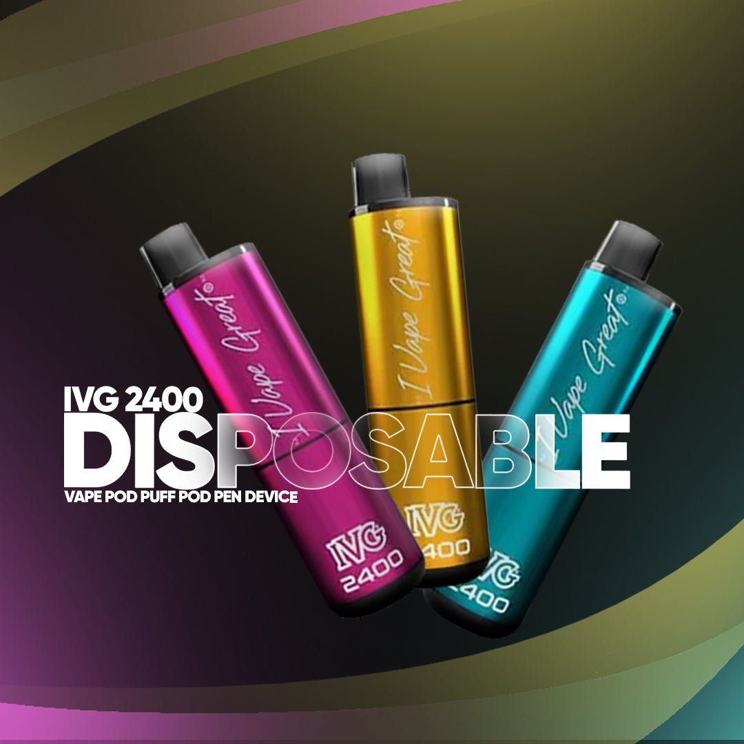 IVG 2400 Disposable Vape Pod: The Perfect Puff Bar for Flavour and Convenience