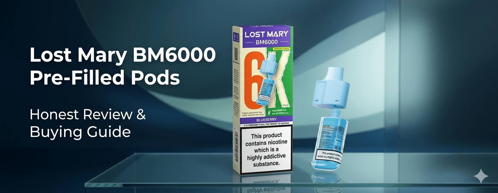 Lost Mary BM6000 Pre-Filled Pods: The Complete Guide for UK Vapers