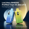 Lost Mary BM6000 Prefilled Vape Kit: Wholesale and Bulk Buying Guide - Simba Vapes Wholesale