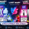 Lost Mary BM6000 vs Lost Mary Nera 30K - Simba Vapes Wholesale