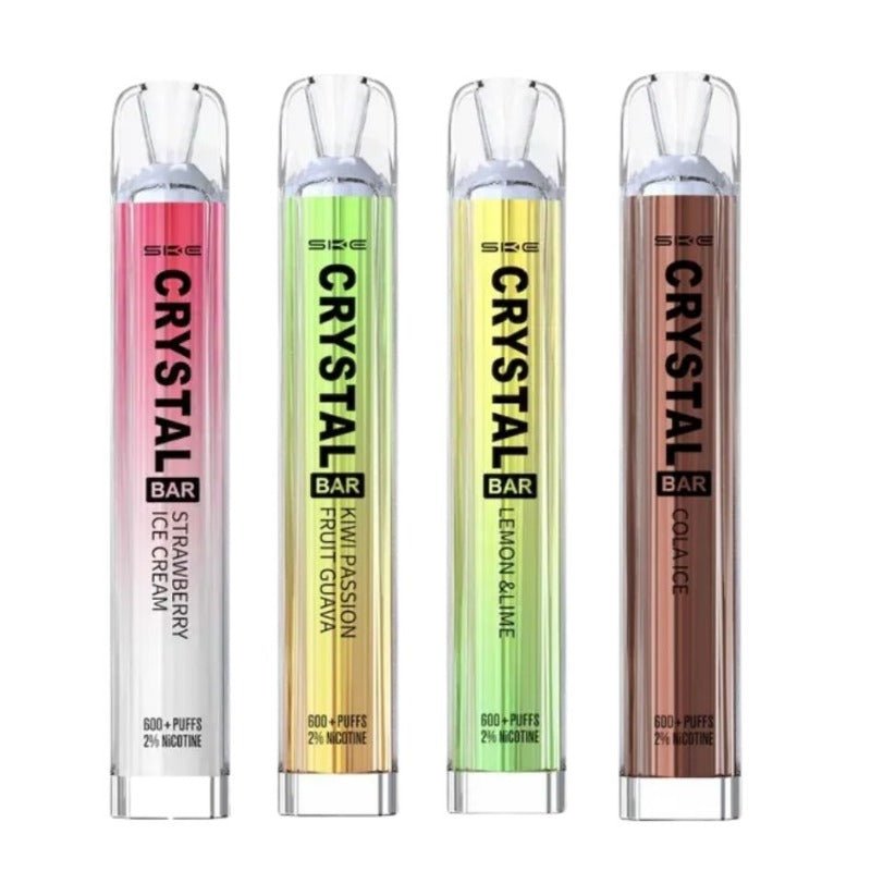 Ske Crystal Bar 600 Puffs Disposable Vape Device - 20mg (Pack of 10) - #Simbavapeswholesale# Ske Crystal Bar 600 Puffs Disposable Vape Device - 20mg (Pack of 10) - #Simbavapeswholesale#
