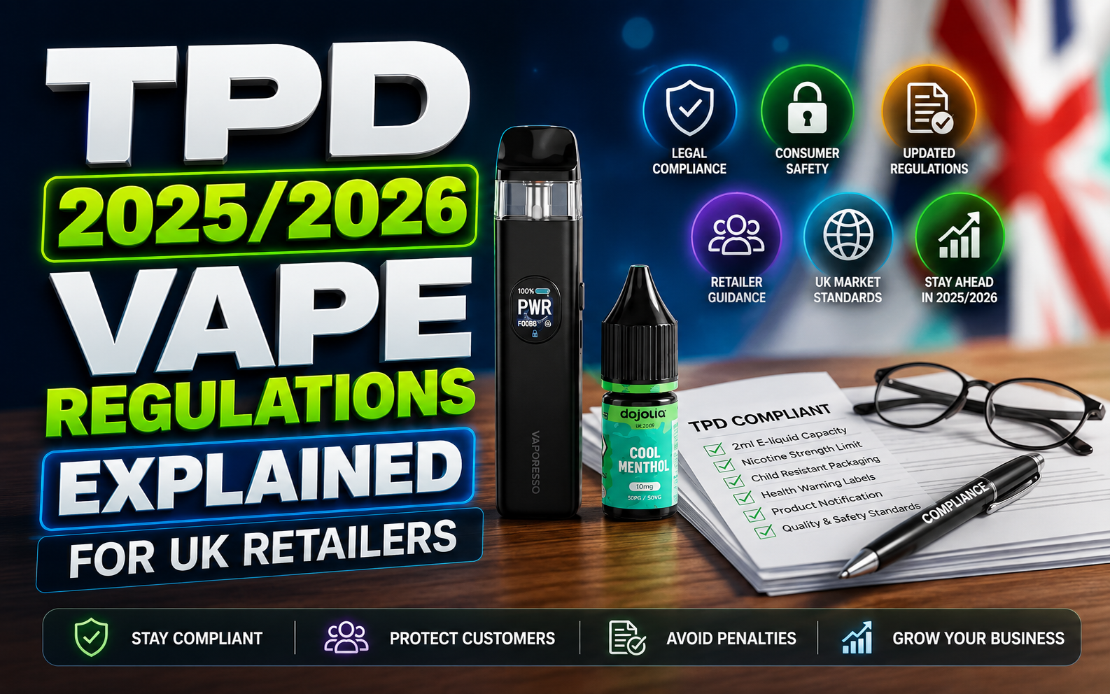 TPD Vape Regulations 2026: A Guide for UK Retailers