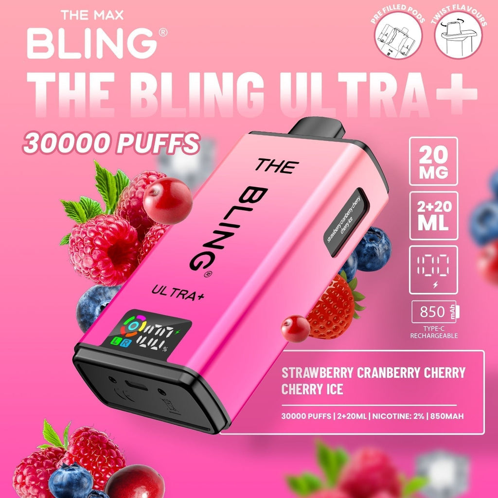 A Perfect Choice for On-the-Go Users: The Bling Ultra Plus 30K Pod Kit