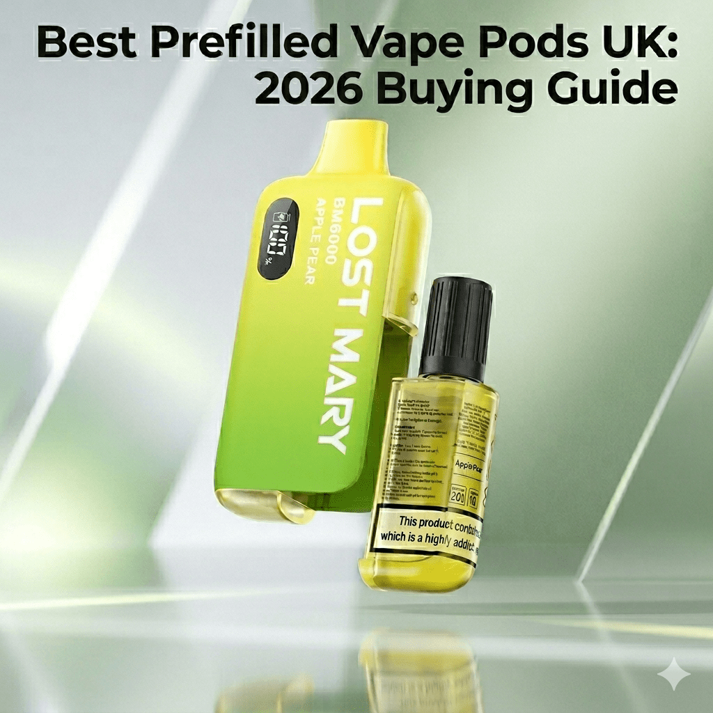 Best Prefilled Vape Pods UK: 2026 Buying Guide & Lost Mary BM6000 Review
