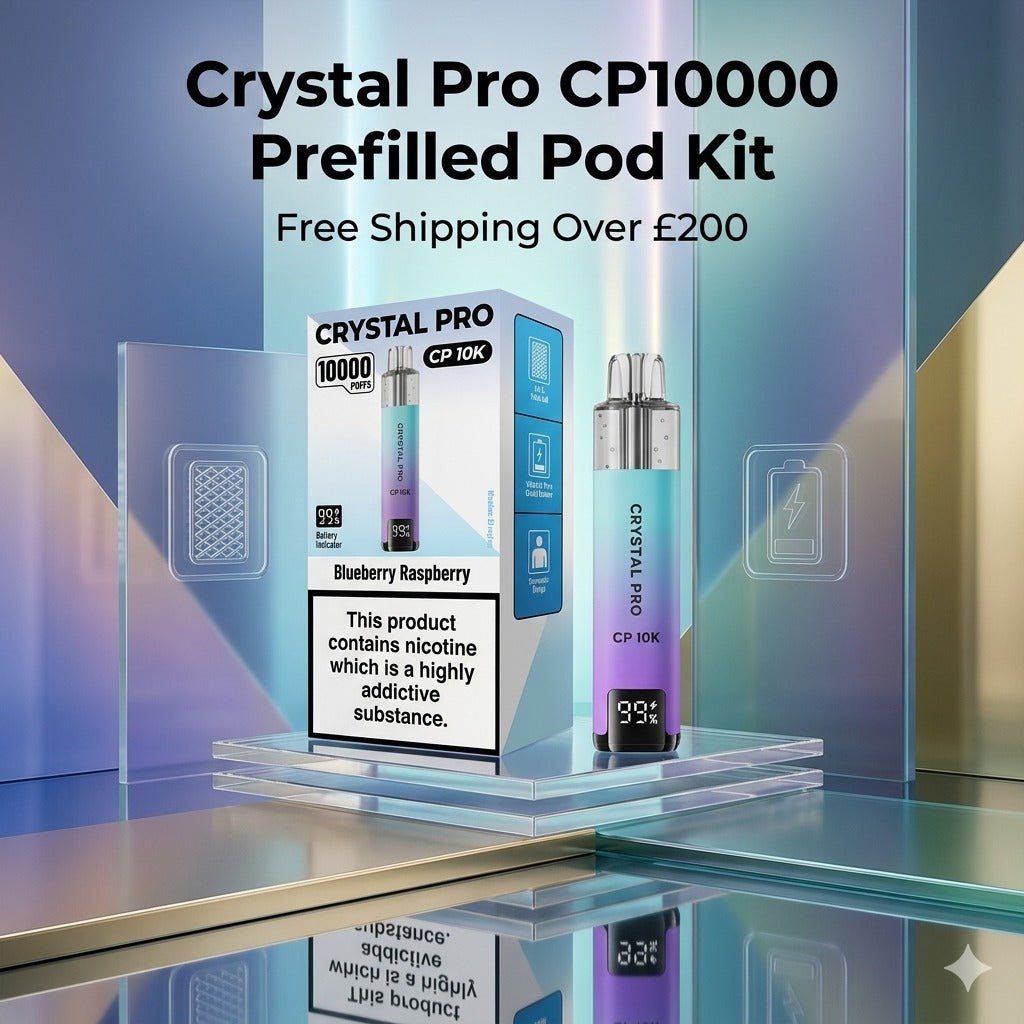 Crystal Pro CP10000 Prefilled Pod Kit Box of 5: 2026 UK Review