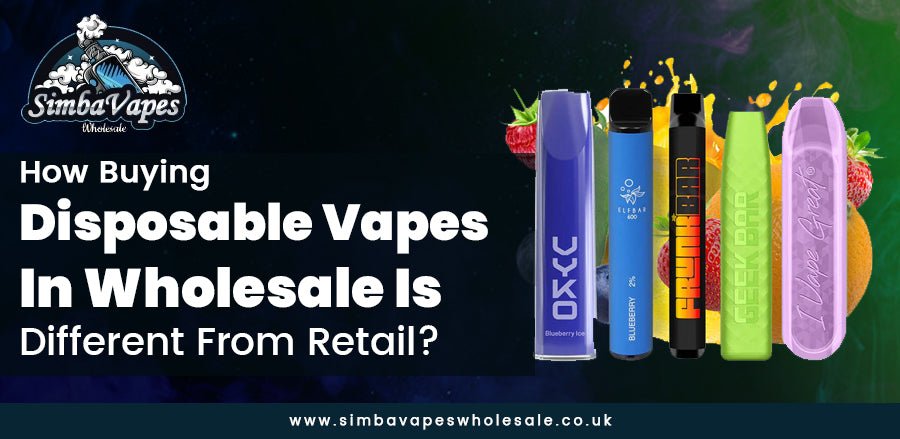 How Buying Disposable Vapes In Wholesale Is Different From Retail?
