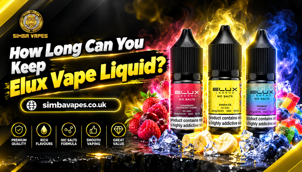 How Long Can You Keep Elux Vape Liquid?