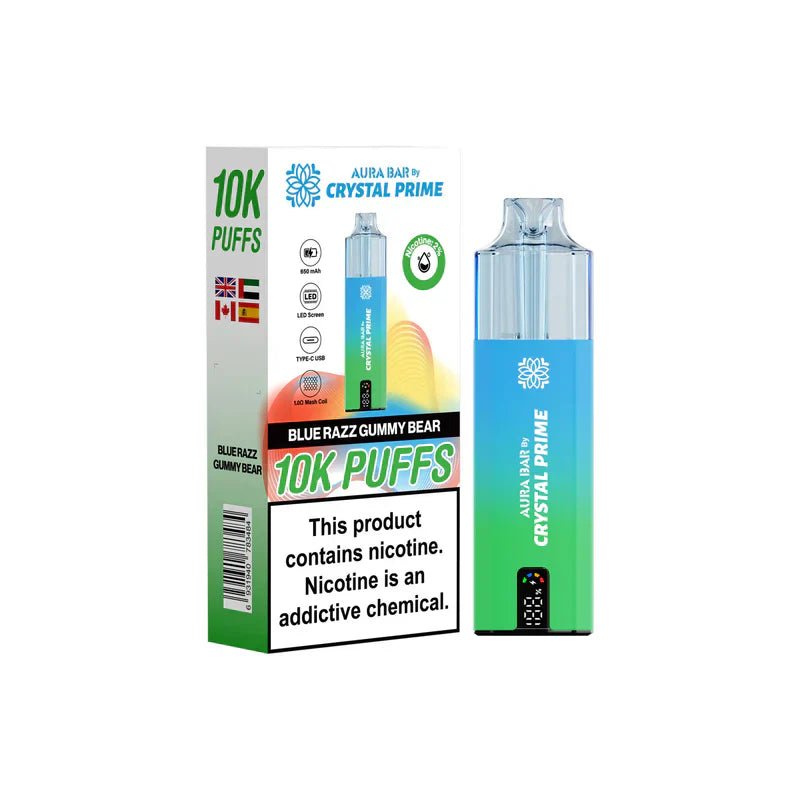 Unityplug Vape Ultimate Convenience: The Crystal Prime 10000 Prefilled Pod Vape Pack