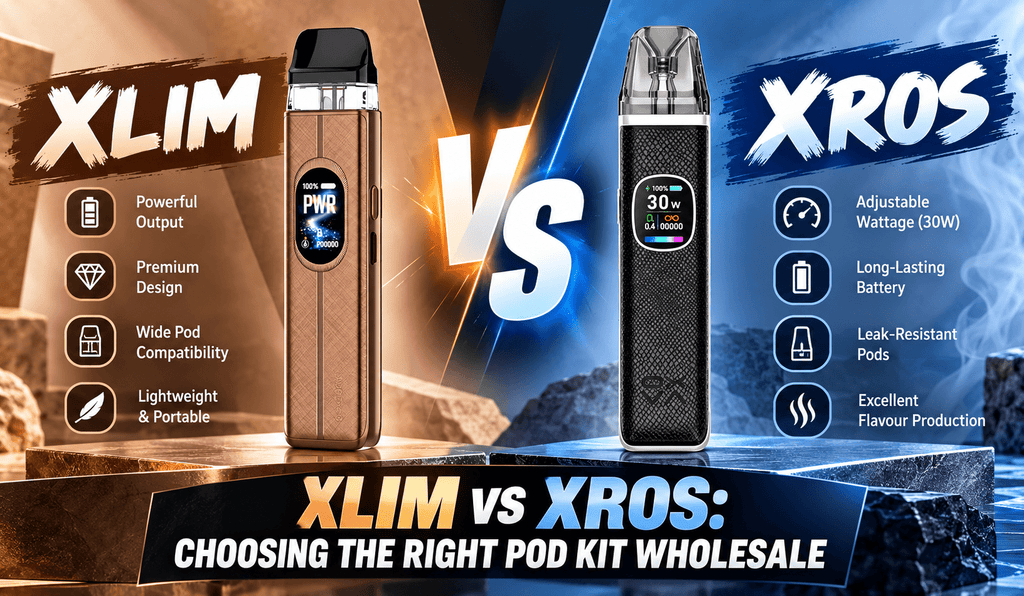 XLIM vs XROS: Choosing the Right Refillable Pod Kit to Stock Wholesale