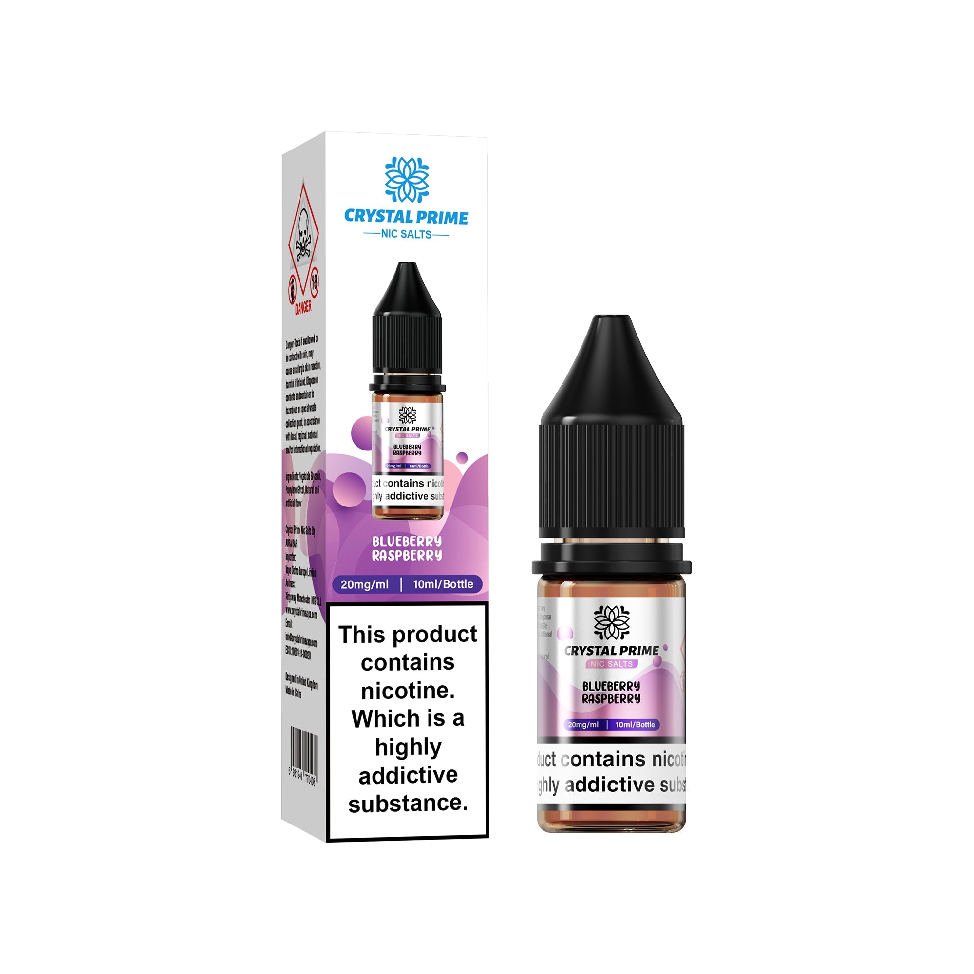 Crystal Prime 7000 Nic Salts 10ml E-liquids (BOX OF 10) - #Simbavapeswholesale# Crystal Prime 7000 Nic Salts 10ml E-liquids (BOX OF 10) - #Simbavapeswholesale#