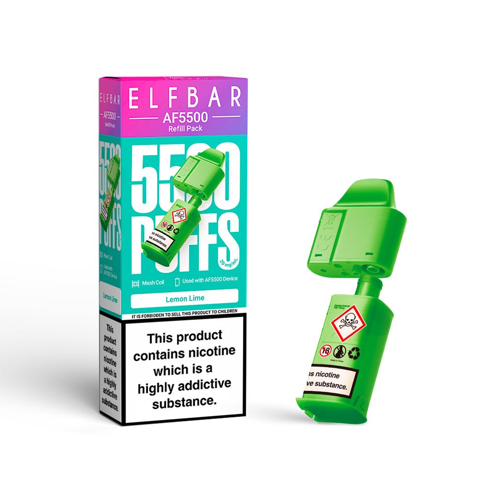 Elf bar AF5000 Refill Replacement Pods Box of 5 - Wholesale Price ! Elf bar AF5000 Refill Replacement Pods Box of 5 - Wholesale Price !
