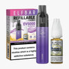Elf Bar EV5000 Starter Kit & Elfliq Nic Salt 10ml E-Liquid Combo Pack - #Simbavapeswholesale#