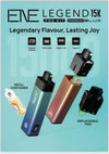 Elux ENE Legend 15k Vape Pod Kit Box of 5 - Wholesale Price !