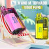 Fumot RandM Tornado 18000 Disposable Vape Box of 5 - #Simbavapeswholesale#