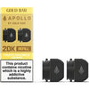 Gold Bar Apollo 20K Replacement Prefilled Pods - #Simbavapeswholesale#