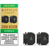 Gold Bar Apollo 20K Replacement Prefilled Pods - #Simbavapeswholesale#
