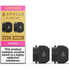 Gold Bar Apollo 20K Replacement Prefilled Pods - #Simbavapeswholesale#