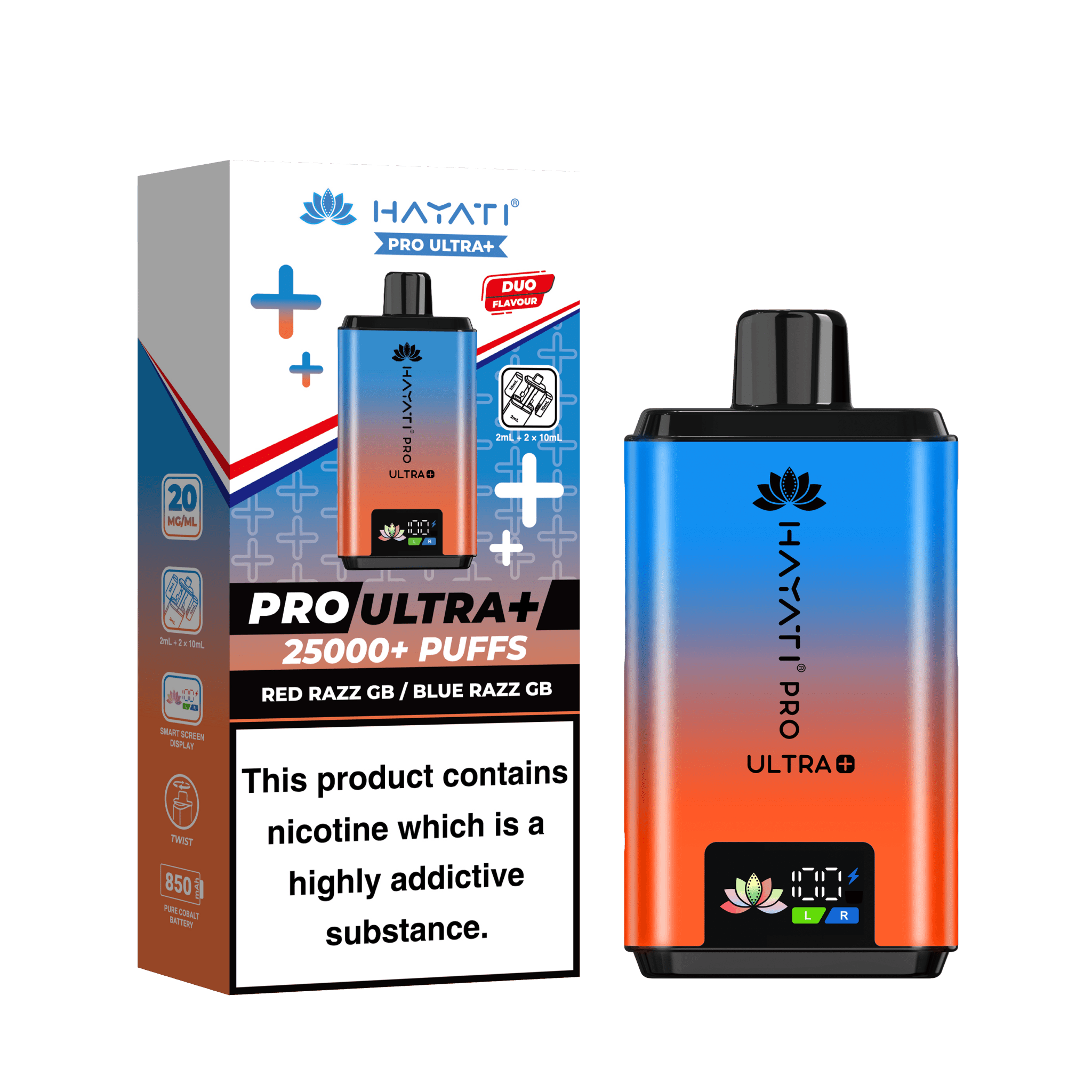 Hayati Pro Ultra Plus 25K Prefilled Kits | Box of 5 Deals Hayati Pro Ultra Plus 25K Prefilled Kits | Box of 5 Deals