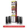 IVG 2400 Reload 4 in 1 Prefilled Pods | Pack of 5 - #Simbavapeswholesale#