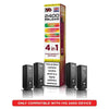 IVG 2400 Reload 4 in 1 Prefilled Pods | Pack of 5 - #Simbavapeswholesale#