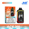 JNR ACE 36k Prefilled Vape Kit Pack of 5 - Wholesale Price !