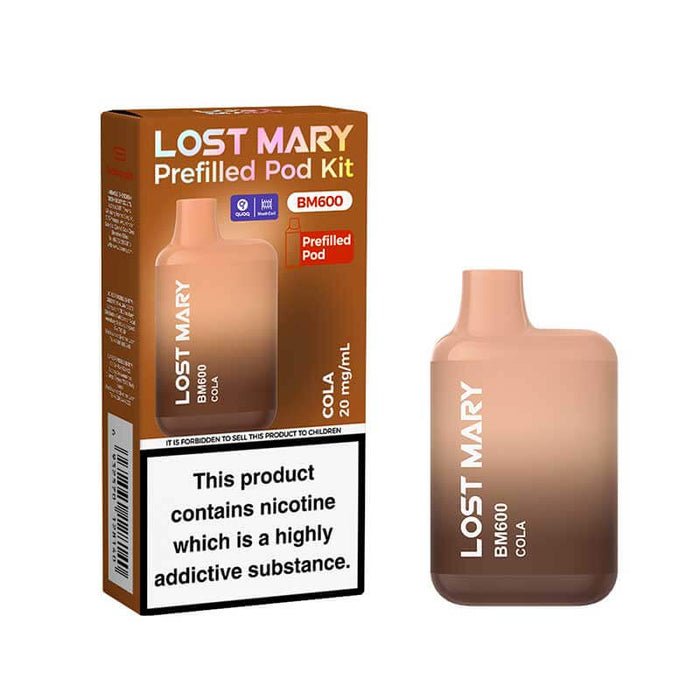 Lost Mary BM600 Prefilled Pod Kit | Compact Prefilled Vape Lost Mary BM600 Prefilled Pod Kit | Compact Prefilled Vape
