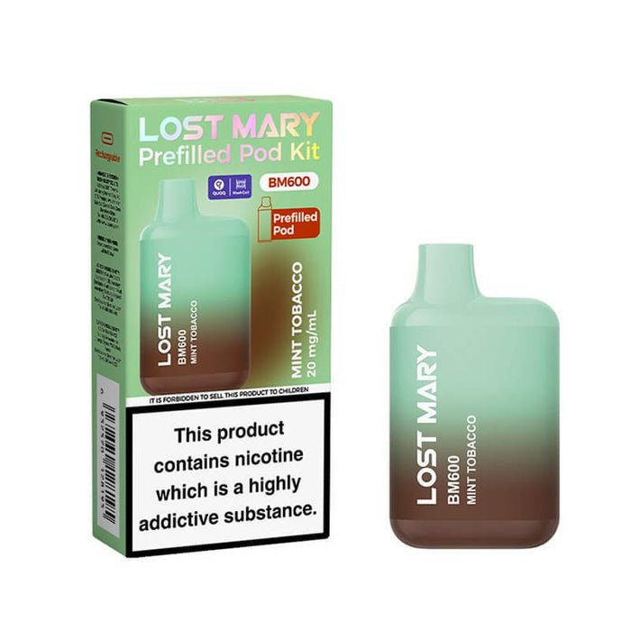 Lost Mary BM600 Prefilled Pod Kit | Compact Prefilled Vape Lost Mary BM600 Prefilled Pod Kit | Compact Prefilled Vape