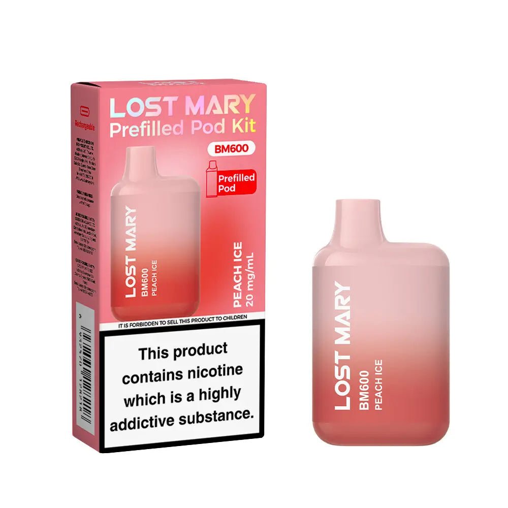 Lost Mary BM600 Prefilled Pod Kit | Compact Prefilled Vape Lost Mary BM600 Prefilled Pod Kit | Compact Prefilled Vape