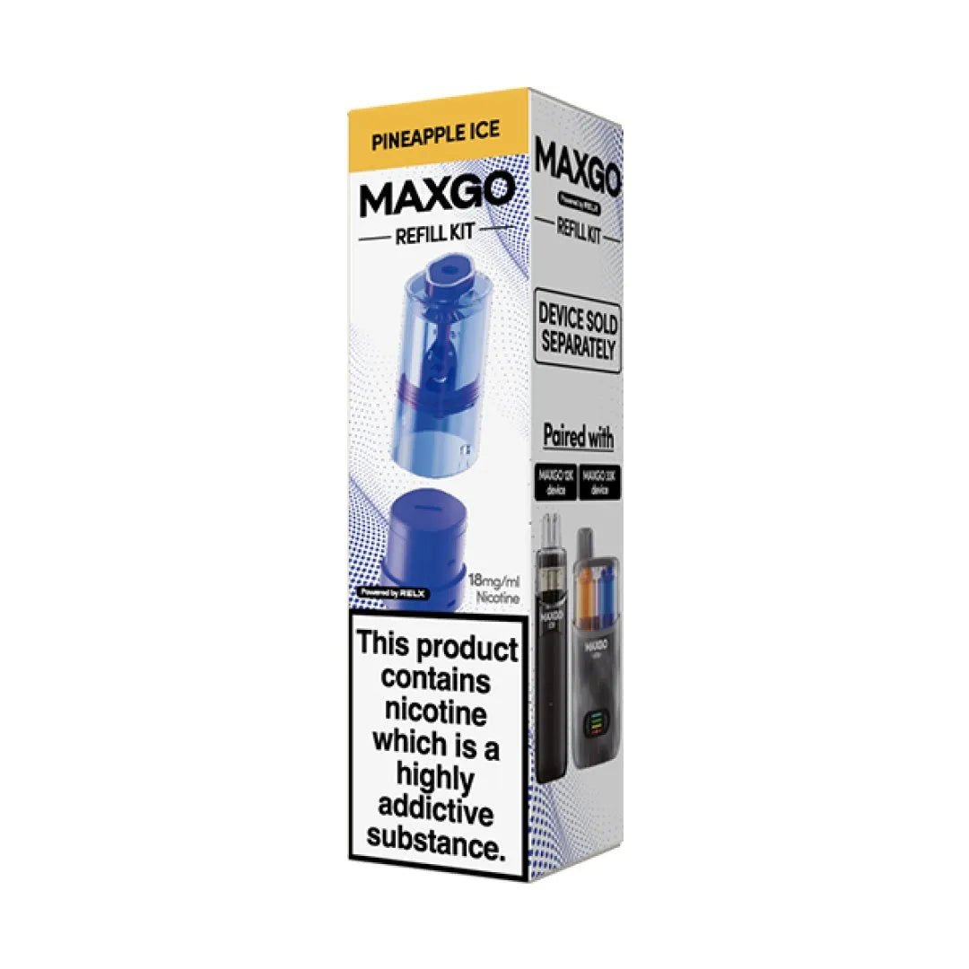 RELX MaxGo 22K Replacement Pods | 5-Pack Refill Pods RELX MaxGo 22K Replacement Pods | 5-Pack Refill Pods