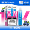 The Crystal Bling Max 10000 Prefilled Vape Pod Kit Box of 5 - Wholesale Price !