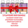 Disposable Vape Bundle - Firerose Nova 600 Puffs - 5 Mix Flavours - #Simbavapeswholesale#