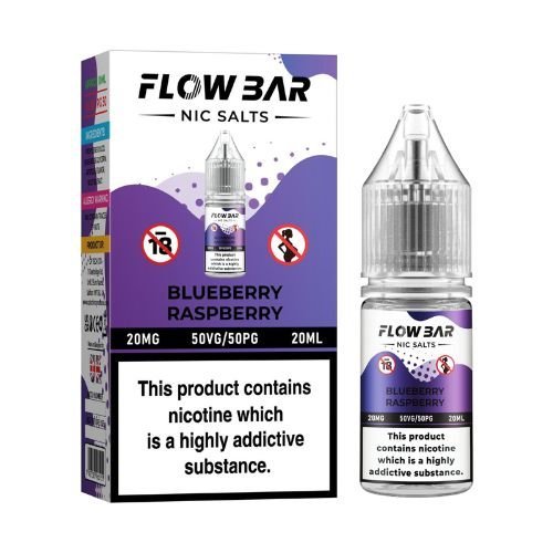flow bar vape Flow Bar 20ml Nic Salts E-Liquid Pack of 10