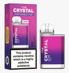 The Crystal CP600 Disposable Vape Puff Pod Box of 10 - #Simbavapeswholesale#