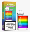 The Crystal CP600 Disposable Vape Puff Pod Box of 10 - #Simbavapeswholesale#