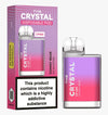 The Crystal CP600 Disposable Vape Puff Pod Box of 10 - #Simbavapeswholesale#