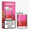 The Crystal CP600 Disposable Vape Puff Pod Box of 10 - #Simbavapeswholesale#