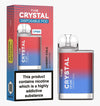 The Crystal CP600 Disposable Vape Puff Pod Box of 10 - #Simbavapeswholesale#